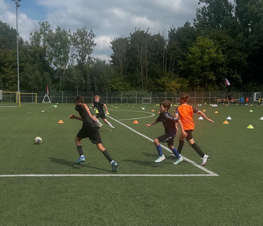 Lessenreeks techniektraining voetbal